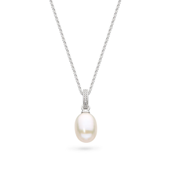 Kit Heath Revival Classic Pearl Glitz CZ Necklace