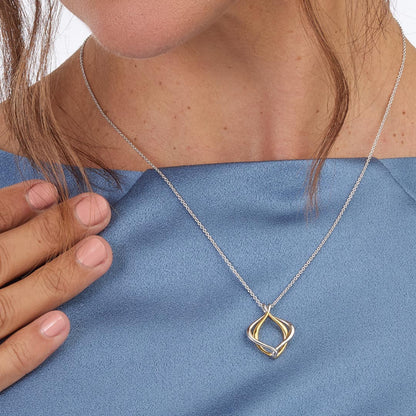 Kit Heath Alicia Golden Petite Necklace