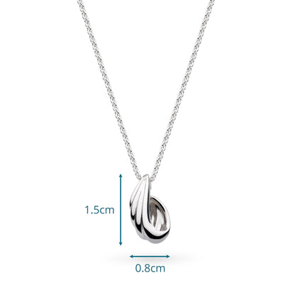 Kit Heath Océane Shell Wave Necklace