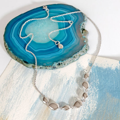 Kit Heath Coast Pebbles Linking Pebbles Necklet