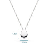 Kit Heath Coast Pebble Smooth Necklace