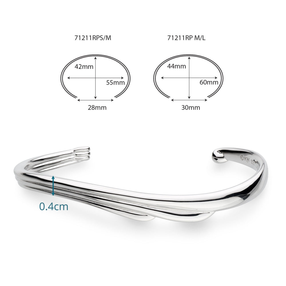 Kit Heath Océane Shell Wave Bangle