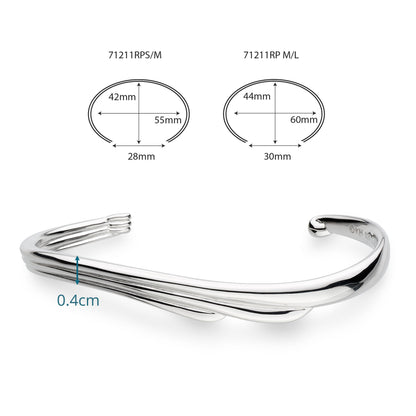 Kit Heath Océane Shell Wave Bangle