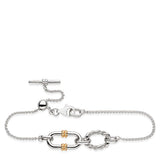 Kit Heath Marina Rope Link Duo Golden Slider Bracelet