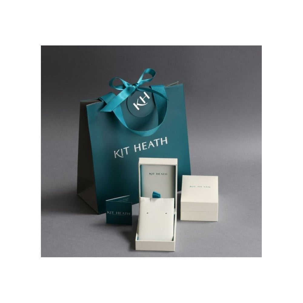 KIT HEATH Entwine Helix Wrap Pave Necklace