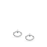 Kit Heath Marina Rope Twist Oval Stud Earrings