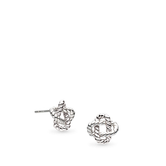 Kit Heath Marina Rope Knot Stud Earrings