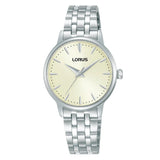 Lorus Ladies Cream Dial Bracelet Watch