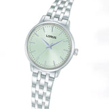 Lorus Ladies Pale Green Dial Bracelet Watch
