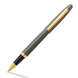 Sheaffer VFM Rollerball Pen - Light Grey Gold Trim