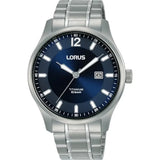 Lorus Gents Titanium Blue Dial Bracelet Watch