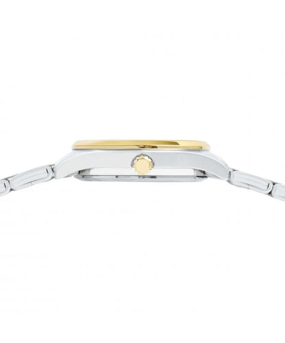 Lorus Ladies two tone white dial watch