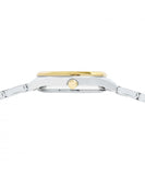 Lorus Ladies two tone white dial watch