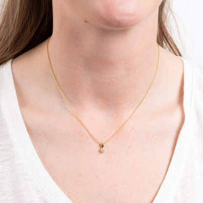 Diamonfire Four Claw Carat Pendant