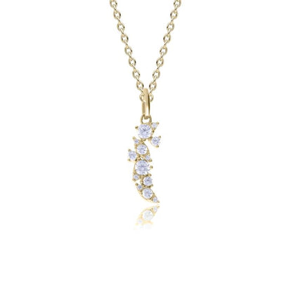 Diamonfire Cluster Zirconia Drop Pendant