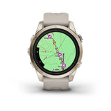 Garmin Epix Pro (Gen 2) Sapphire Edition  Soft Gold with Light Sand Band