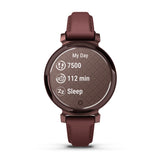 Garmin Lily 2 Classic Dark Bronze with Mulberry Leather Band