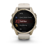 Garmin Epix Pro (Gen 2)  Sapphire Edition Titanium with Whitestone Band