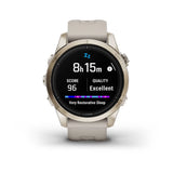 Garmin Epix Pro (Gen 2) Sapphire Edition  Soft Gold with Light Sand Band