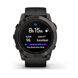 Garmin Epix Pro (Gen 2) – Sapphire Edition  Carbon Grey DLC Titanium with Black Band