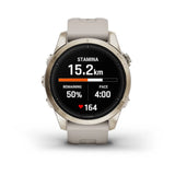 Garmin Epix Pro (Gen 2) Sapphire Edition  Soft Gold with Light Sand Band