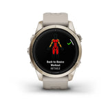 Garmin Epix Pro (Gen 2) Sapphire Edition  Soft Gold with Light Sand Band