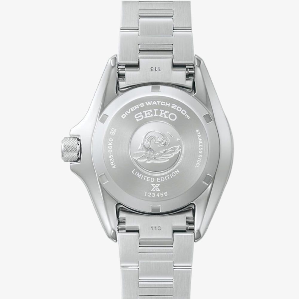 Prospex Diver’s Watch “Samurai” Mechanical Limited Edition in Silvertone
