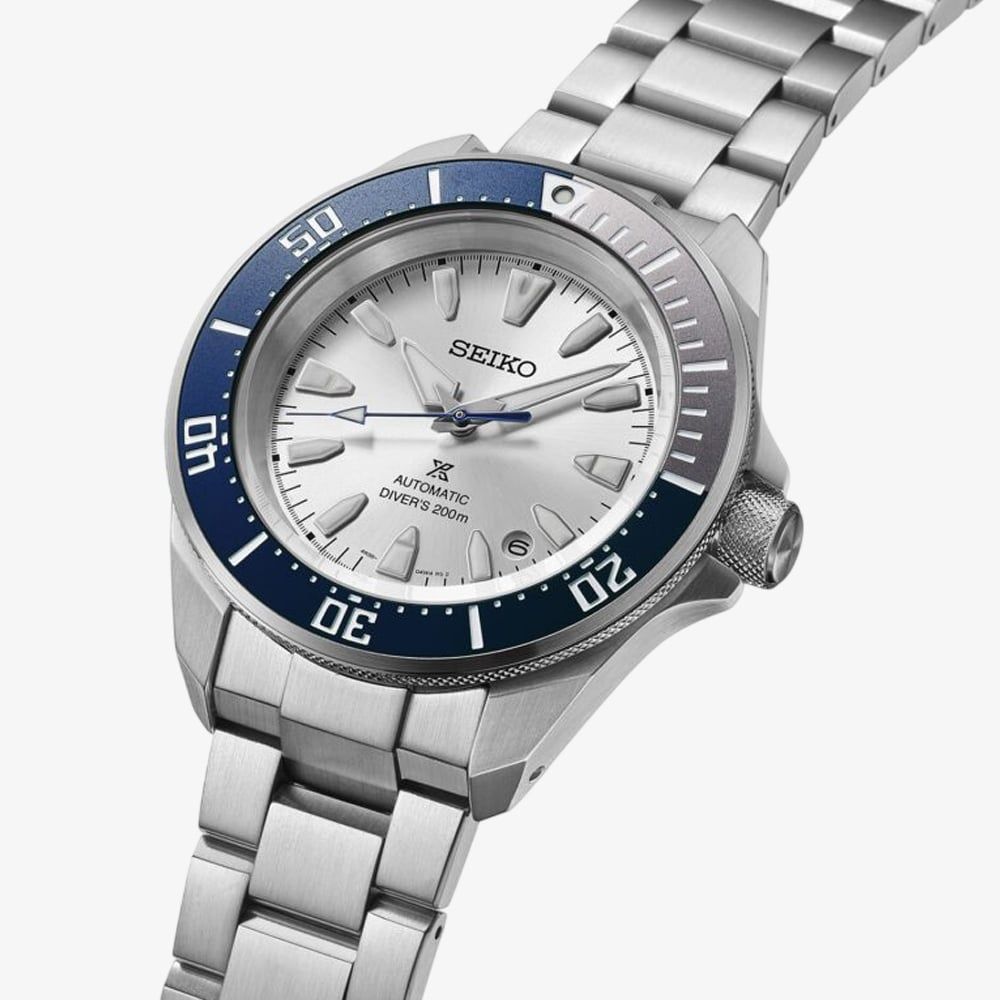 Prospex Diver’s Watch “Samurai” Mechanical Limited Edition in Silvertone