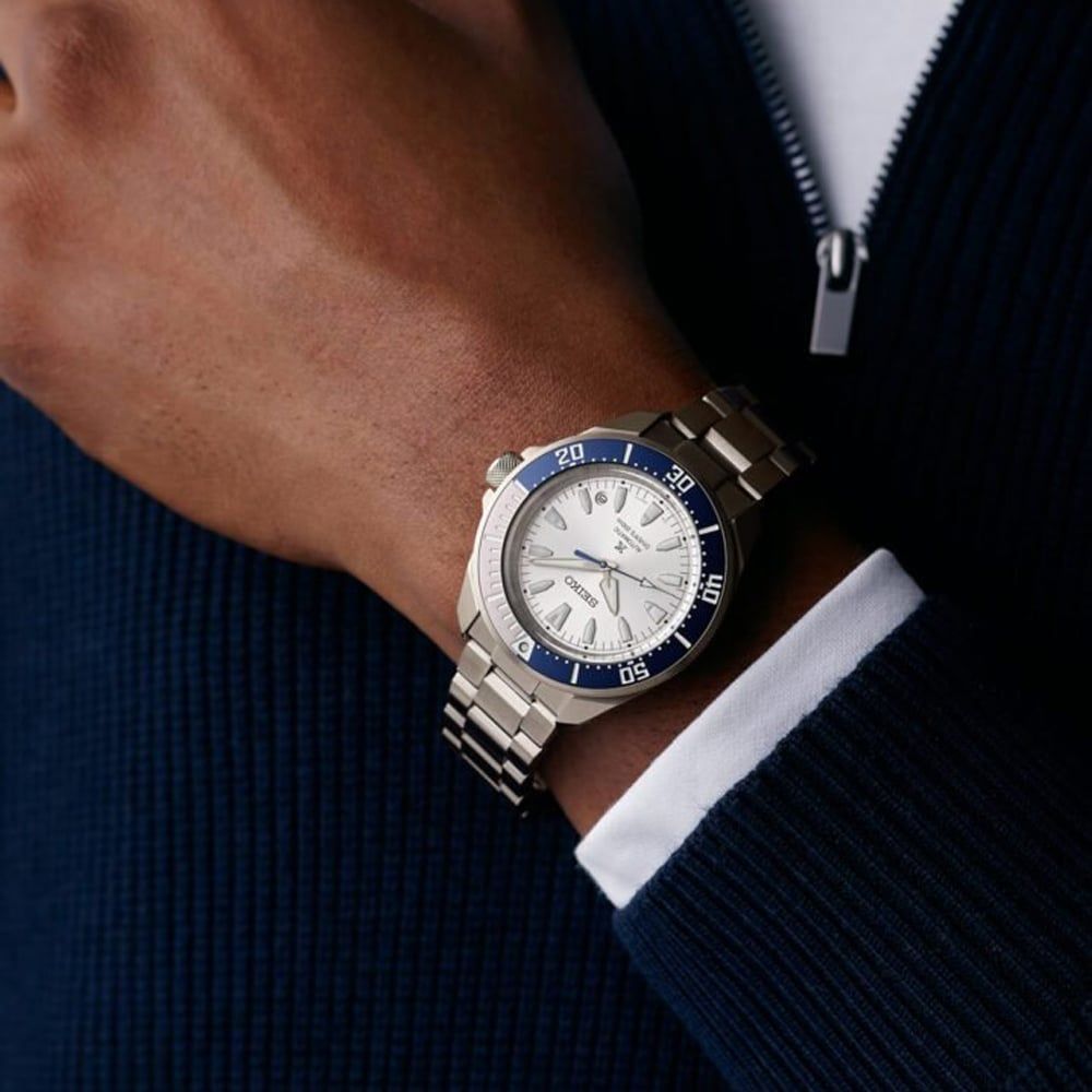 Prospex Diver’s Watch “Samurai” Mechanical Limited Edition in Silvertone