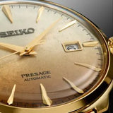 Seiko ‘Beer Julep’ Presage Cocktail Time Gents G/P Bracelet Watch