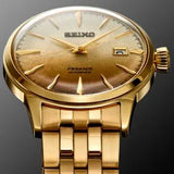 Seiko ‘Beer Julep’ Presage Cocktail Time Gents G/P Bracelet Watch