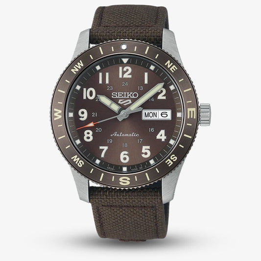 Seiko 5 Sports Field in Coyote Brown