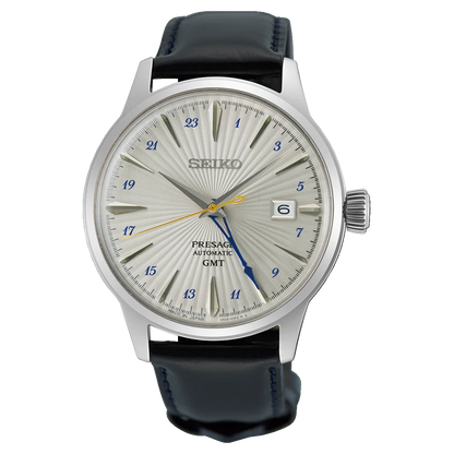 Seiko Presage ‘Silver Bullet’ Cocktail Time GMT