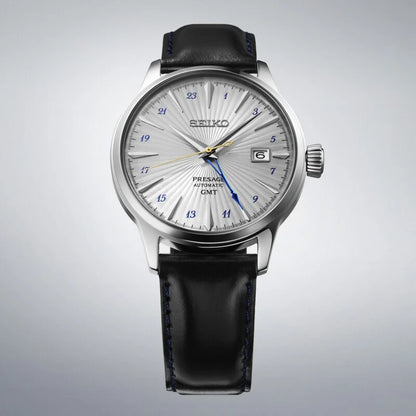 Seiko Presage ‘Silver Bullet’ Cocktail Time GMT