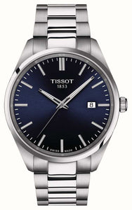 Tissot Gent's PR 100 (40mm) Blue Dial  Stainless Steel Bracelet Watch