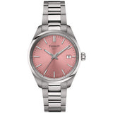 Tissot PR 100 Quartz 34mm Pink Dial S/Steel Bracelet Watch