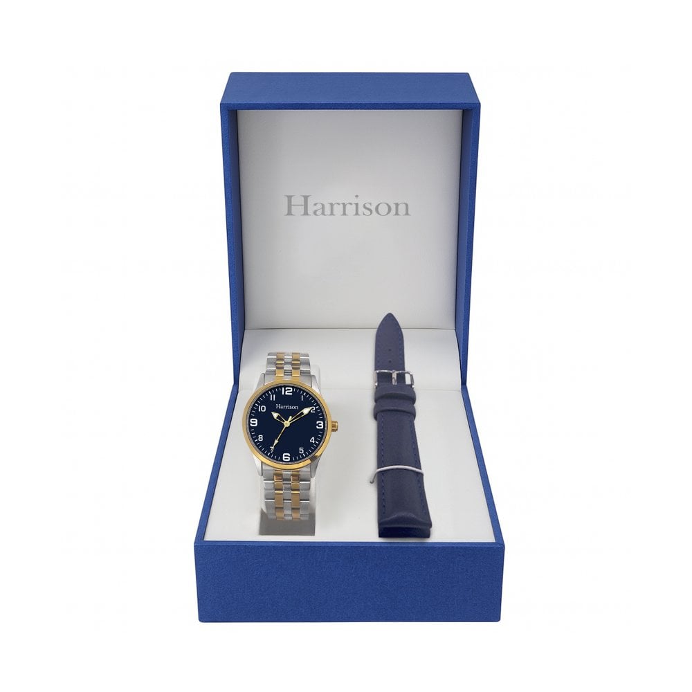 Boys' Harrisons Two Tone Watch Set