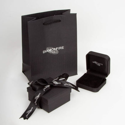 Diamonfire Cluster Zirconia Drop Pendant