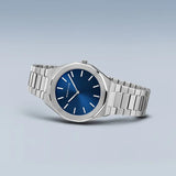 Bering Classic Gents| polished/brushed silver | Bracelet Watch