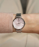 Lorus Ladies Pink Dial Bracelet Watch