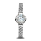 Bering Ladies Classic | polished silver | Mesh Bracelet Watch