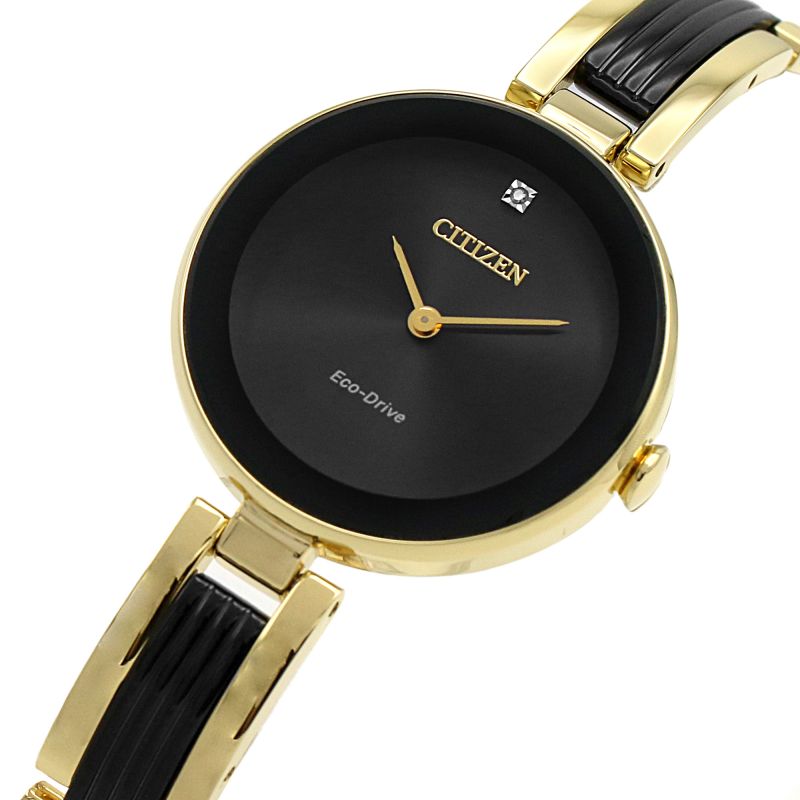 Citizen ladies black watch hotsell