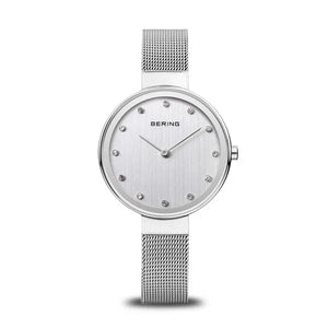 Bering Ladies Classic | polished silver | Mesh Bracelet Watch