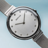 Bering Ladies Classic | polished silver | Mesh Bracelet Watch