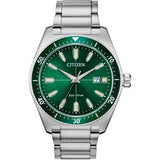 Citizen Gents Eco-drive Vintage Sport Stainless Steel Watch