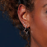 Kit Heath Revival Astoria Starburst Mini Star Stud Earrings