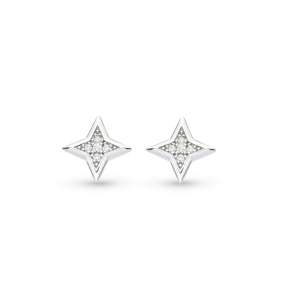 Kit Heath Revival Astoria Starburst Pavé Star Stud Earrings