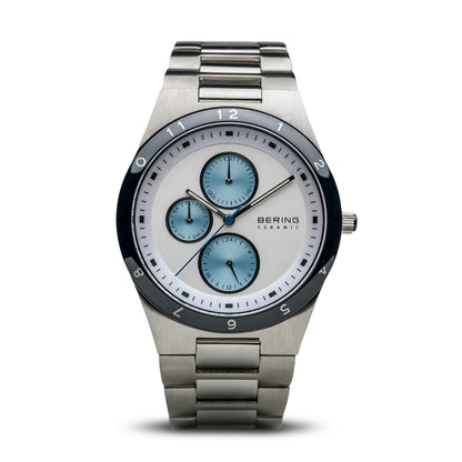 Bering brushed silver | Gents