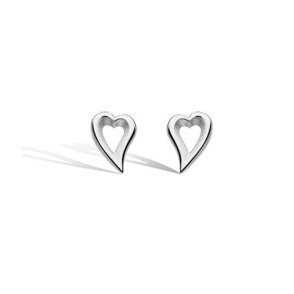 Kit Heath Desire Love Story Heart Stud Earrings