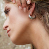 Kit Heath Helix Wrap Grande Hoop Earrings